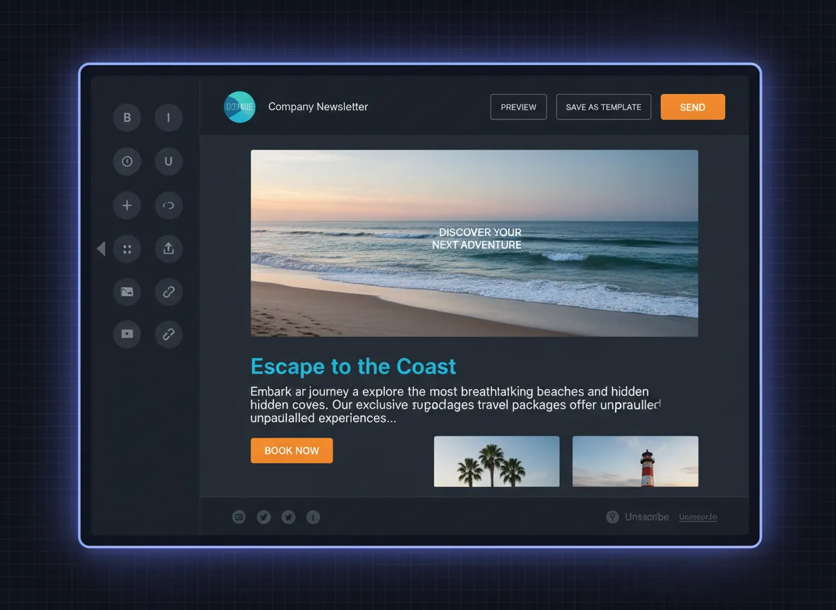 HTML Email Template Editor