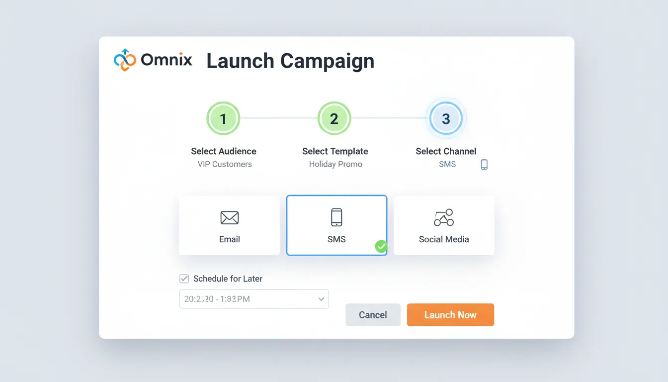 Campaign Launch UI