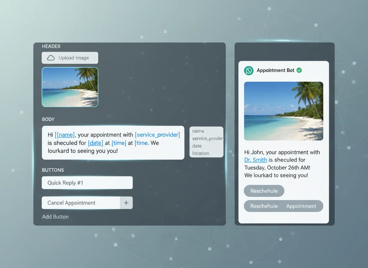 WhatsApp Structured Message Builder