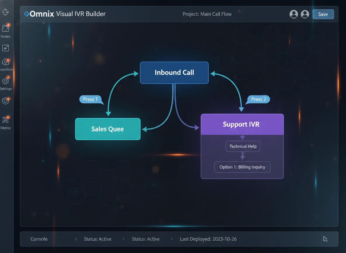 Omnix Visual IVR Builder