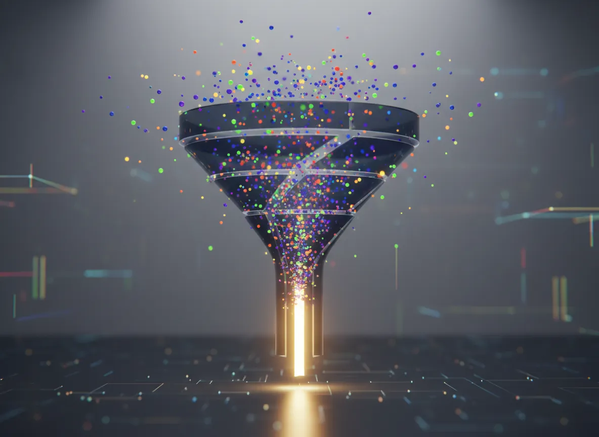 Marketing funnel visualization